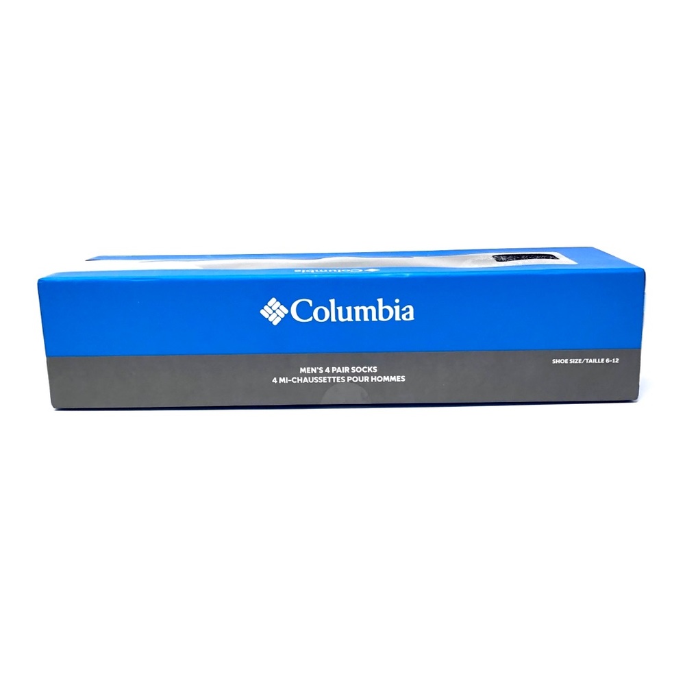 Columbia Men’s Soft Cotton Blend Socks in Gift Box - Picture 2 of 6